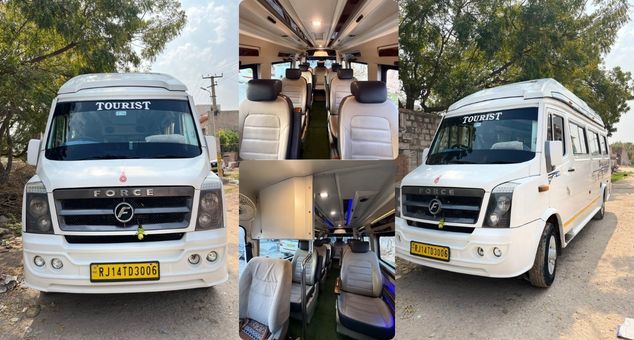 Best Tempo Traveller In Jodhpur for comfortable and safe group trips in Rajasthan