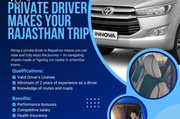 private driver make your rajasthan trip