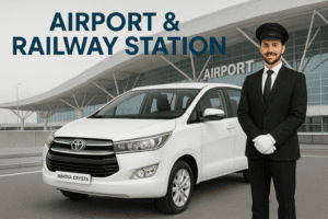airport and railway station