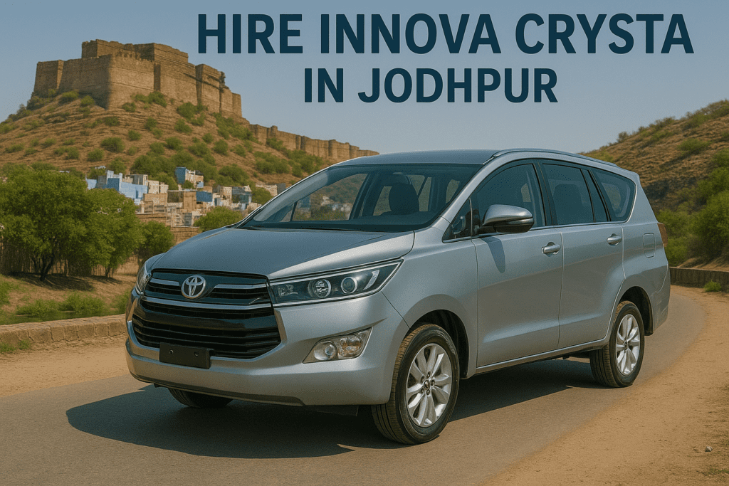 hire innova crysta in jodhpur