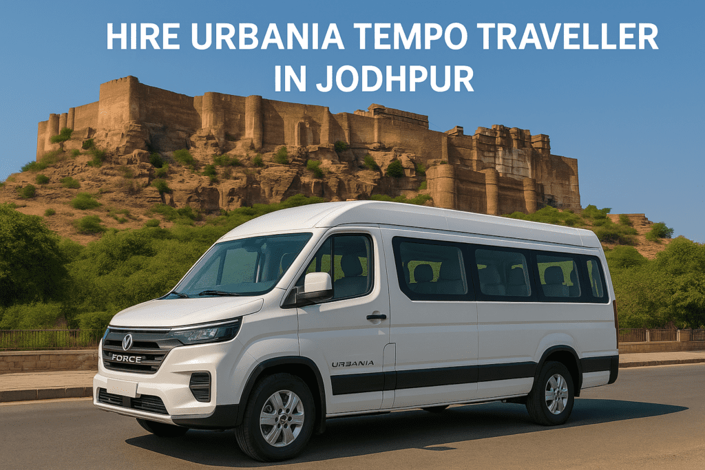 hire urbania tempo traveller in jodhpur