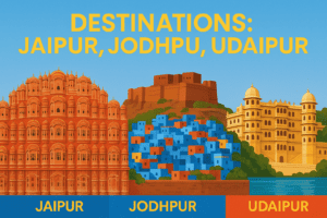 jaipur,jodhpur,udaipur best destination