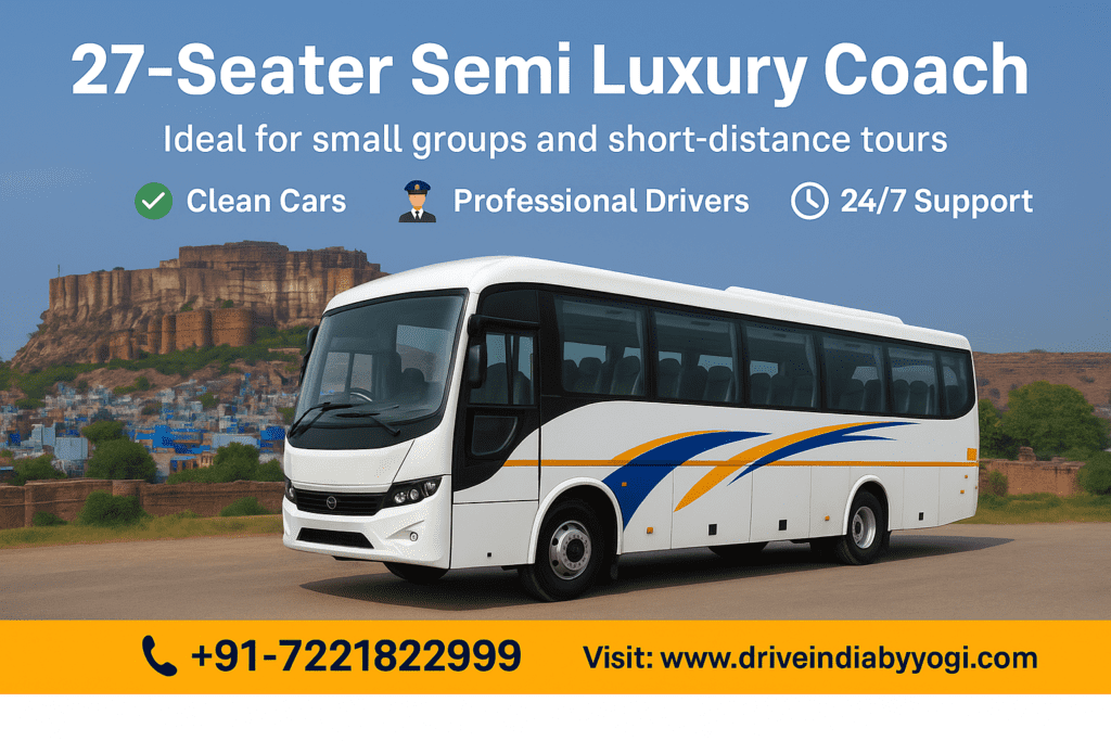 '27-Seater Semi Luxury Coach