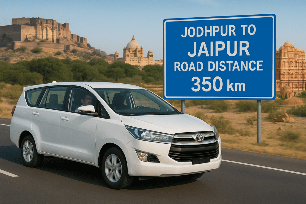 Jodhpur to Jaipur road distance