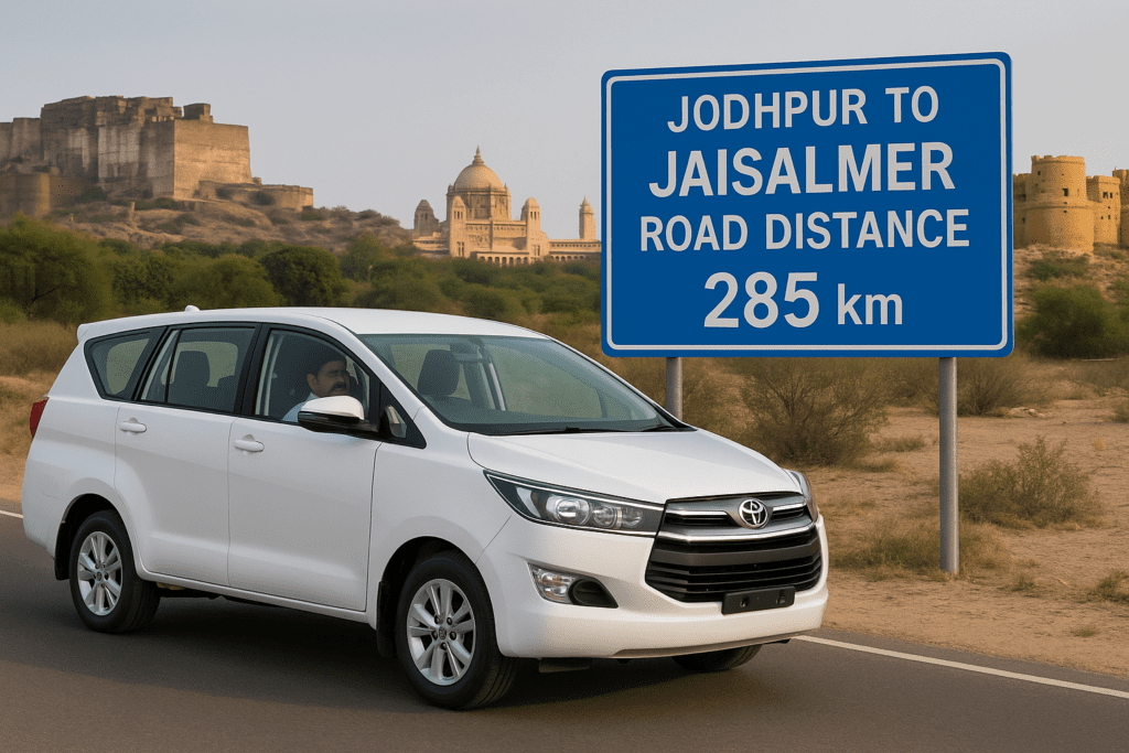Jodhpur to Jaisalmer road distance
