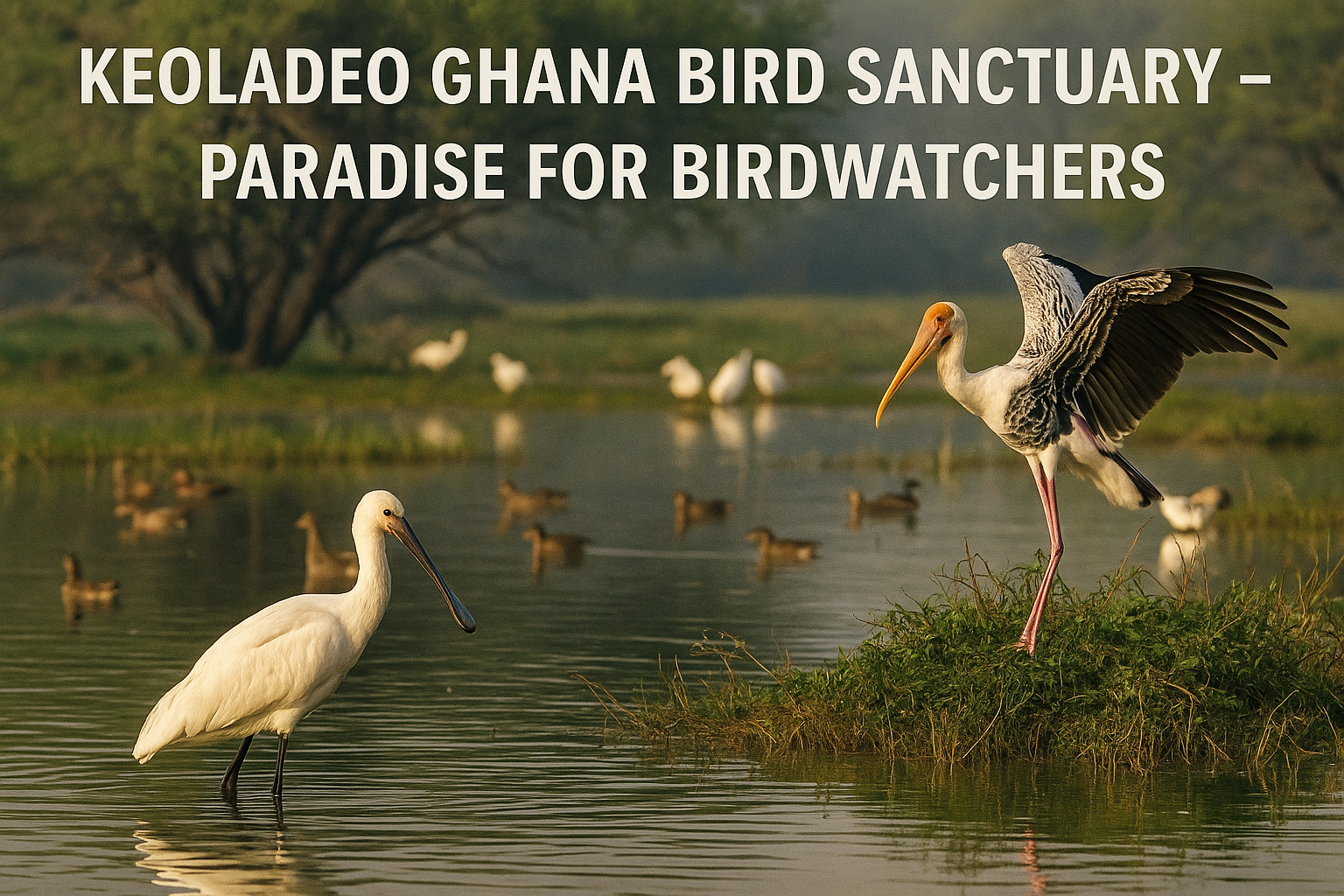Keoladeo Ghana Bird Sanctuary