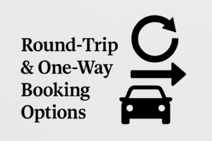 Round-Trip & One-Way Booking