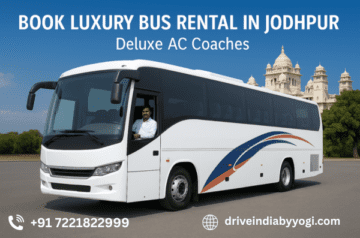 Book Luxury Bus Rental in Jodhpur – Deluxe AC Coaches