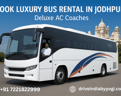 Book Luxury Bus Rental in Jodhpur – Deluxe AC Coaches