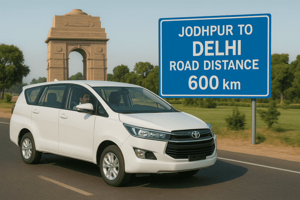 jodhpur to delhi road distance