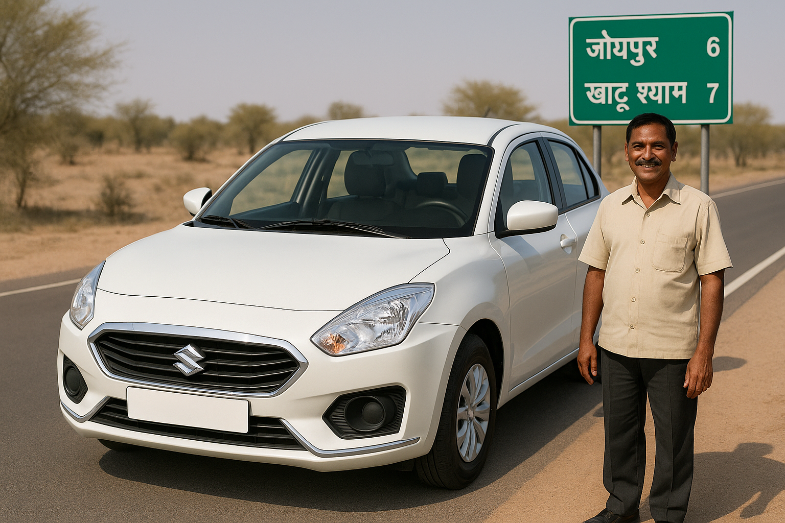 jodhpur to khatu hire etios