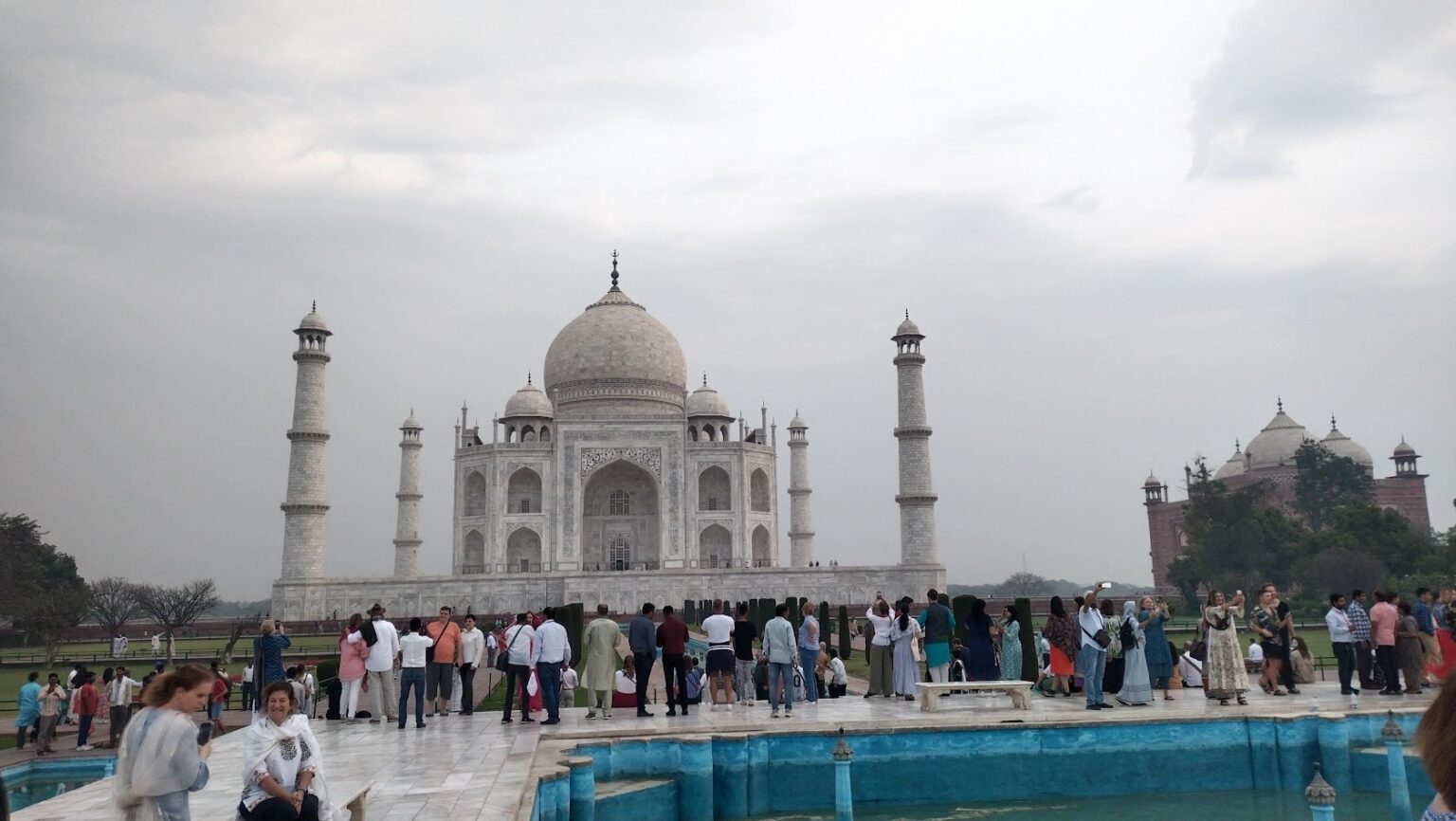 A magical day trip to the Taj Mahal during your Rajasthan adventure tour.