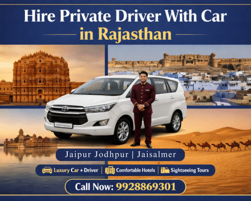 Jaipur Jodhpur Jaisalmer Trip with Private Driver Rajasthan
