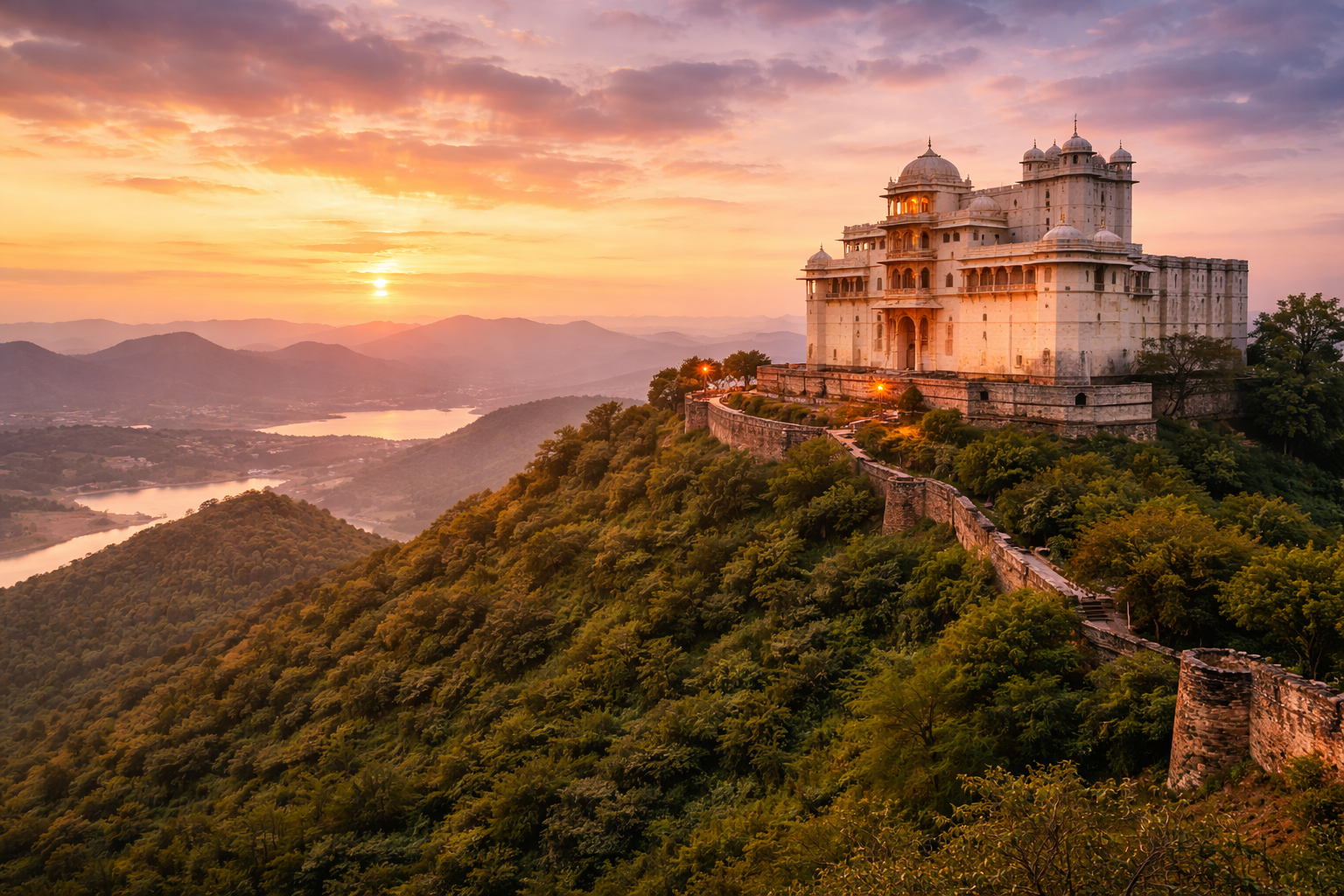 Udaipur monsoon spot – Comfortable taxi trip