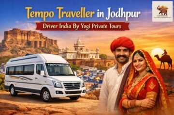 Comfortable Tempo Traveler in Jodhpur for city tours and outstation travel