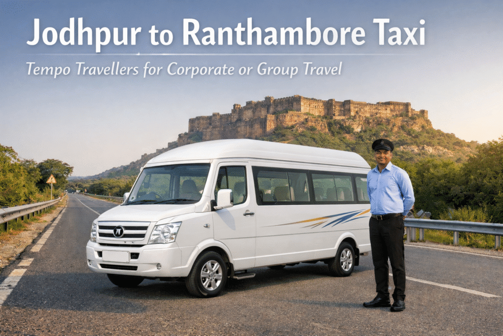 Tempo traveller for corporate and group travel