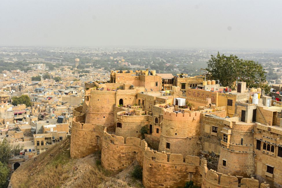 Jaisalmer Fort visit included in Jaisalmer Sightseeing Taxi tour itinerary