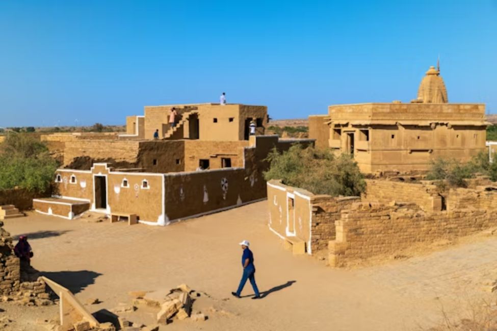 Kuldhara Village visit included in Jaisalmer Sightseeing Taxi tour package