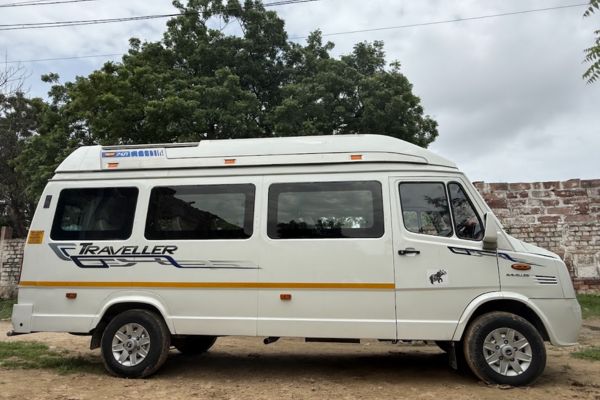 Tempo Traveller available for group travel with Udaipur Sightseeing Taxi service