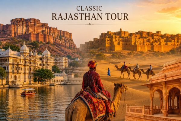 Guided Tours in India with the Classic Rajasthan Tour and royal heritage experiences