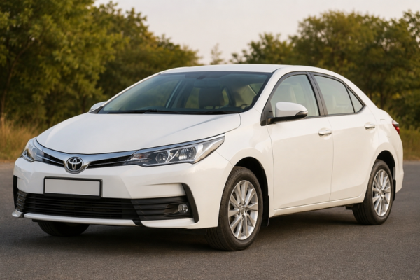 Sedan car for guided private tour travel