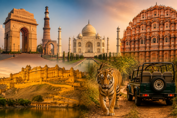 Golden Triangle tour with Ranthambore safari in India