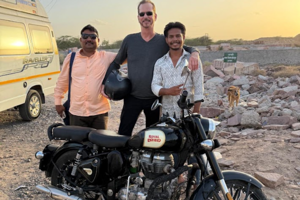 India road trip with driver
