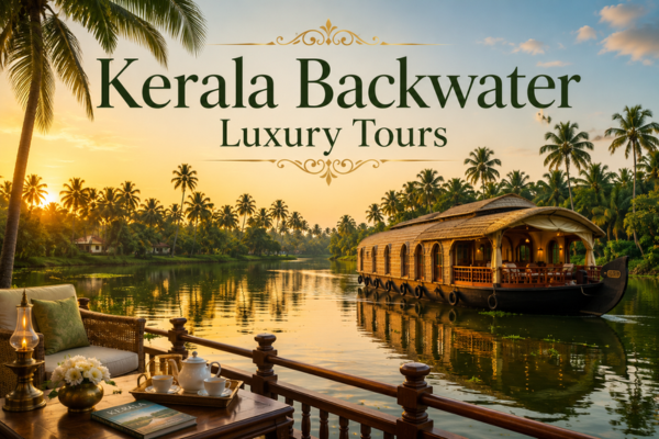 Kerala backwater luxury houseboat tour in India