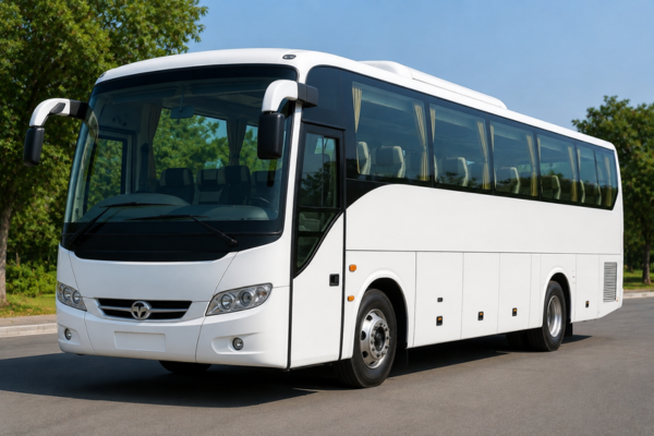 Luxury tourist bus for private group tours