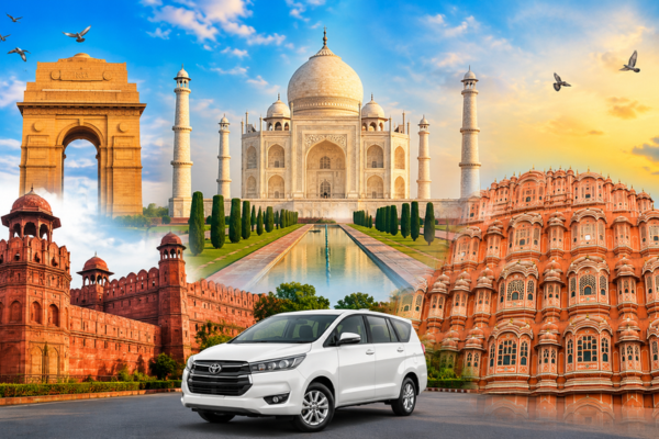Services for Golden Triangle Tour covering Delhi Agra and Jaipur