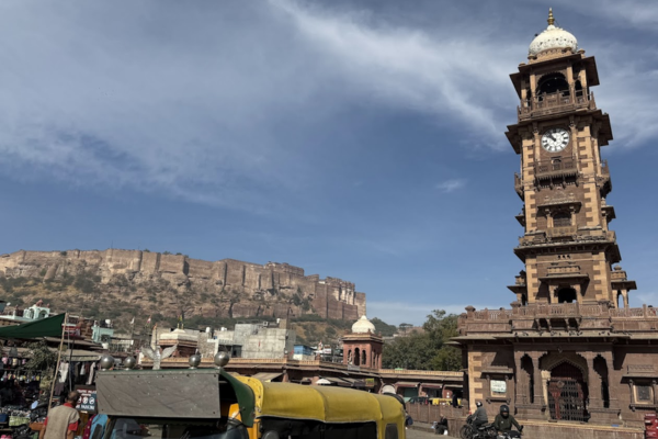 Famous Ghanta Ghar Clock Tower and Sardar Market Jodhpur