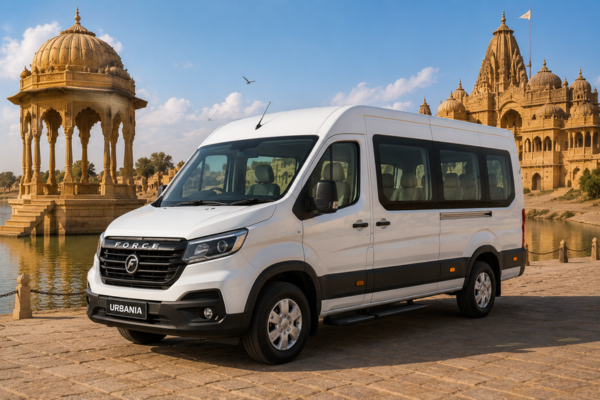 Force Urbania rental with driver in Jaisalmer