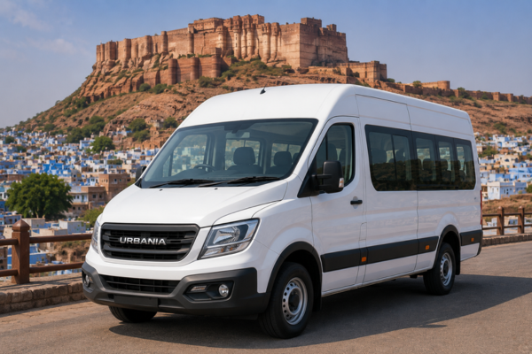 Luxury Force Urbania hire in Jodhpur Rajasthan