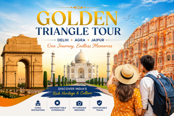 Taj Mahal, Jaipur and Delhi Golden Triangle Tour Package