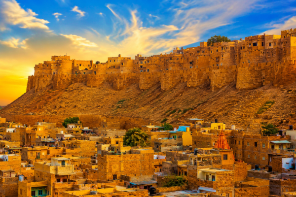 Jaisalmer Fort overlooking the Golden City of Jaisalmer