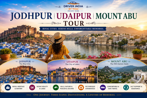 Jodhpur Udaipur Mount Abu sightseeing tour Rajasthan
