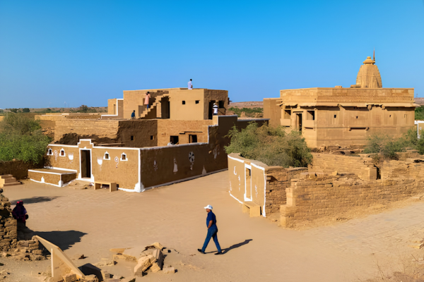 Kuldhara Village Abandoned Heritage Site Near Jaisalmer
