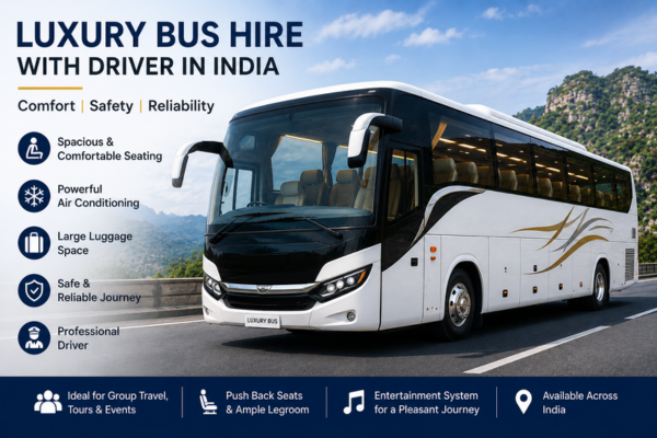 Luxury Coach Bus Rental for Group Travel