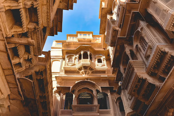 Patwon Ki Haveli Historic Mansion in Jaisalmer Rajasthan