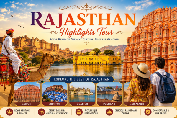 Rajasthan highlights tour featuring Jaipur, Jodhpur and Udaipur