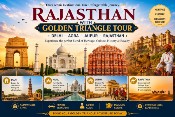 Golden Triangle and Rajasthan heritage tour package India