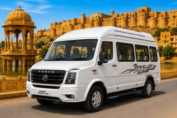 Tempo Traveller for group tours in Jaisalmer