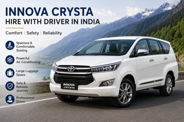 Toyota Innova Rental with Professional Driver