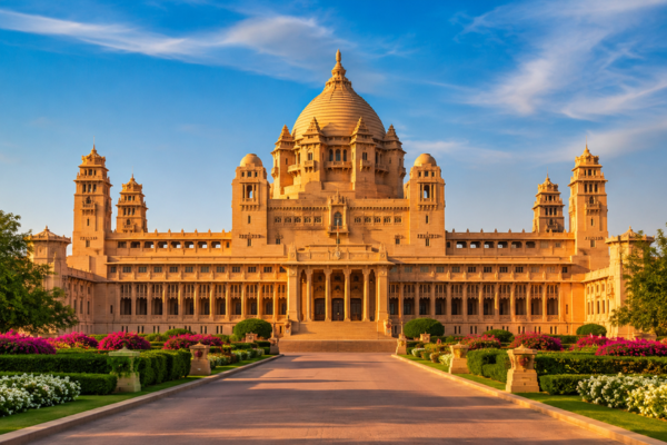 Luxury Umaid Bhawan Palace in Jodhpur Rajasthan