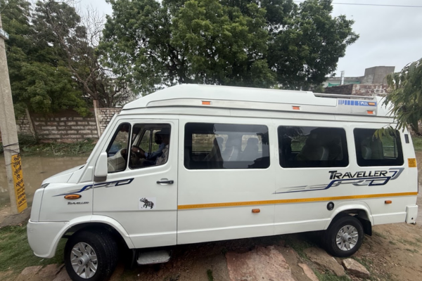 17 Seater AC Tempo Traveller with driver in Jodhpur