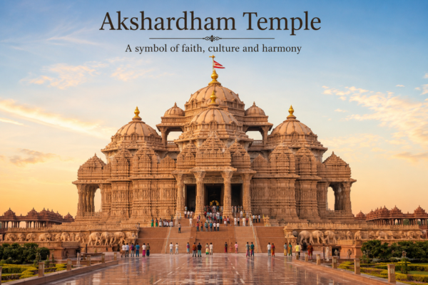 Grand Akshardham Temple in Delhi