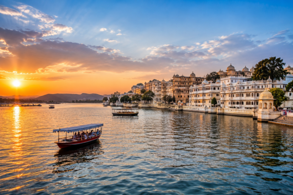 Boat ride on Lake Pichola Udaipur
