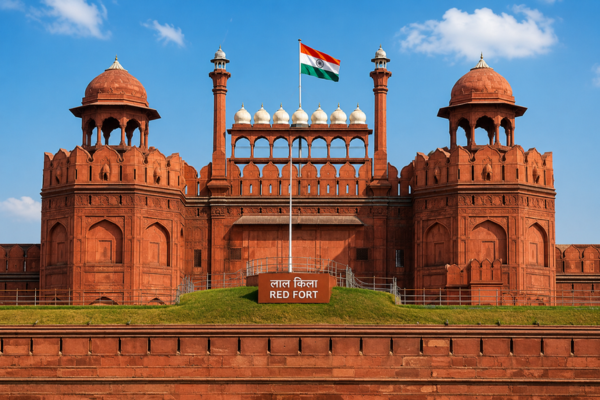 Red Fort historic fort in Old Delhi