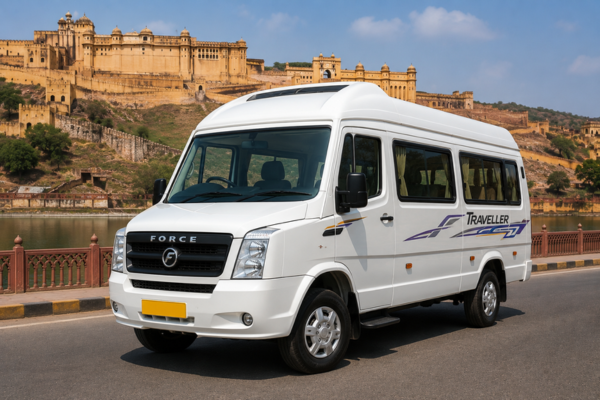 Tempo Traveller for Jaipur Group Sightseeing