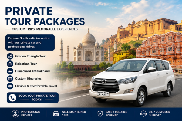 Private Tour Packages from Delhi with Chauffeur